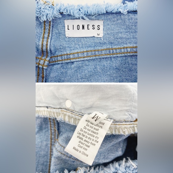 Lioness La Bella Vita High Rise Lace Up Jeans - Picture 4 of 5